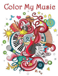 Title: Color My Music: - Mosaic Music Featuring 40 Stress Relieving Designs of Musical Instruments, Author: Dinso See