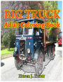 BIG TRUCK Adults coloring books: Sketches coloring book Relaxation Meditation Blessing