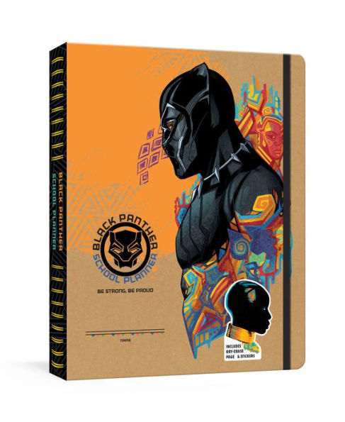 Black Panther School Planner: Be Strong, Be Proud: A Week-at-a-Glance Kid's Planner with Stickers