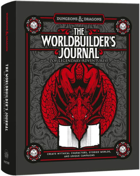 The Worldbuilder's Journal of Legendary Adventures (Dungeons & Dragons): 365 Questions to Help You Create Mythical Characters, Storied Worlds, and Unique Campaigns