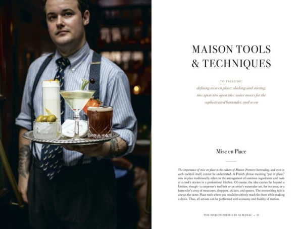 The Maison Premiere Almanac: Cocktails, Oysters, Absinthe, and Other Essential Nutrients for the Sensualist, Aesthete, and Flaneur: A Cocktail Recipe Book