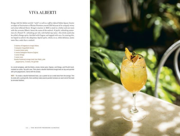 The Maison Premiere Almanac: Cocktails, Oysters, Absinthe, and Other Essential Nutrients for the Sensualist, Aesthete, and Flaneur: A Cocktail Recipe Book