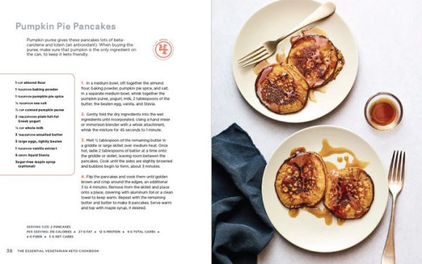 The Essential Vegetarian Keto Cookbook: 65 Low-Carb, High-Fat Ketogenic Recipes: A Keto Diet Cookbook