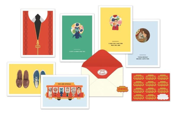 Mister Rogers' Neighborhood: 12 Note Cards With Envelopes And Golden Seals
