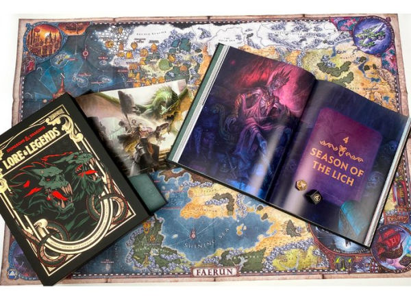 Lore & Legends [Special Edition, Boxed Book & Ephemera Set]: A Visual Celebration of the Fifth Edition of the World's Greatest Roleplaying Game