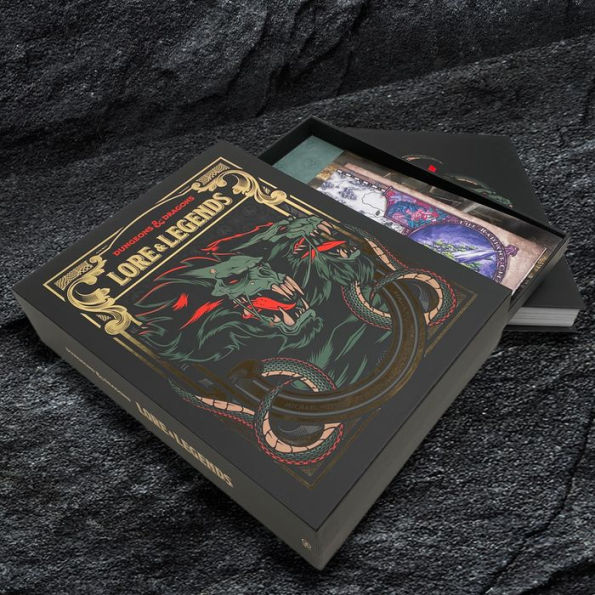 Lore & Legends [Special Edition, Boxed Book & Ephemera Set]: A Visual Celebration of the Fifth Edition of the World's Greatest Roleplaying Game