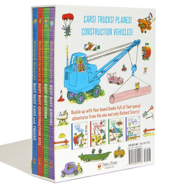 Richard Scarry's Busy Busy Boxed Set