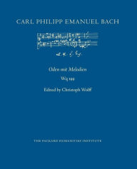 Title: Oden mit Melodien, Wq 199, Author: Christoph Wolff