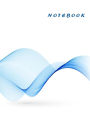 Notebook: Nice blue waves : Journal Dot-Grid, Grid, Lined, Blank No Lined: Book: Pocket Notebook Journal Diary, 110 pages, 8.5