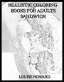 Realistic Coloring Books for Adults Sandwich