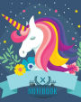 Notebook: Unicorn : Book : Diary, 120 pages, 8.5