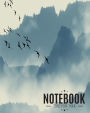 Notebook: Mountain view : Journal Dot-Grid,Graph,Lined,Blank No Lined : Book : Pocket Notebook Journal Diary, 120 pages, 8.5
