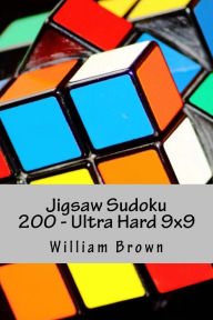 Title: Jigsaw Sudoku 200 - Ultra Hard 9x9, Author: William Brown