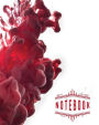 Notebook: Hard red smoke in water : Book : Diary, 120 pages, 8
