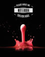 Notebook: Pink ink drop : Book : Diary, 120 pages, 8