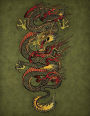 Eastern Dragon Sketchbook: Blank Art Pad Notebook Journal