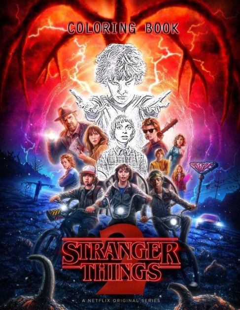 Stranger Things Coloring Book by Sans Media, Paperback | Barnes & Noble®