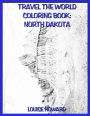 Travel the World coloring book: North Dakota