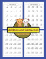 Addition and Subtraction For Practice Grade 3-5: Addition and Subtraction Workbooks Math Practice Worksheet Arithmetic Workbook With Answers For Kids