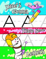 Dice's Gonna Trace Some Letters: Personalized Book with Child's Name for Boys, Letter Tracing Workbook, 52 Sheets of Practice Paper for Kids to Learn to Write the Capital and Lowercase Letters of the Alphabet, 1