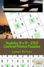 Sudoku 9 x 9 - 250 Central Points Puzzles - Level Silver: Perfect charging for your mind