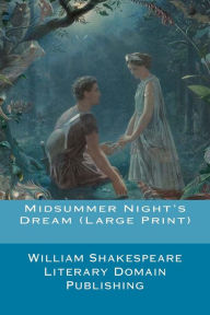 Title: Midsummer Night's Dream (Large Print), Author: William Shakespeare
