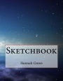 Sketchbook: Bright space: 110 Pages of 8.5
