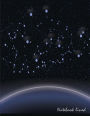 Notebook lined: Constellations: Notebook Journal Diary, 110 pages, 8.5