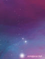 Notebook dot: Hand painted galaxy: Notebook Journal Diary, 110 pages, 8.5