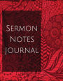 Sermon Notes Journal: With Calendar 2018-2019 ,Daily Guide for prayer, praise and scripture Workbook : size 8.5x11 Inches Extra Large Made In USA