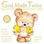 Baby Shower Guest Book Twins: Gold: God Made Twins: Prayers Blessings Storytime Keepsake with Gift Log and Stories of US! Baby Shower Twins Boy and Girl Decorations Decor Gifts Themes Gifts