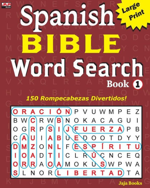 Spanish Bible Word Search Book 1 By Jaja Media Jaja Books Paperback