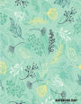 Notebook dot: Forest herbs blue: Notebook Journal Diary, 110 pages, 8.5