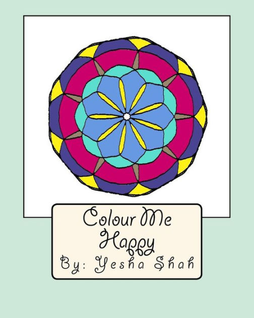 Colour Me Happy Colour your way into a stressfree zone with symmetrical tiles and flowers. by