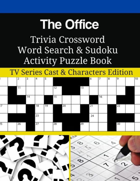 The Office Trivia Crossword Word Search Sudoku Activity Puzzle Book