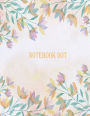 Notebook dot: Hand drawn spring: Notebook Journal Diary, 110 pages, 8.5