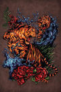 Tiger Tiger Notebook: Blank Journal Diary Memoir Log Logue
