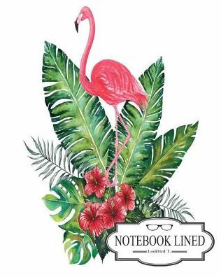 Notebook Watercolor Flamingo Decorative Design Notebook Journal