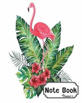 Notebook Watercolor Flamingo Decorative Design Notebook Journal