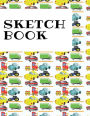 Sketchbook: Blank Pages for Drawing, Sketching or Doodling (110 pages, 8.5 x 11 inches)