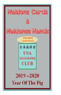 2019 Mahjong Cards & Mahjongg Hands (Year of the Hog/Pig)