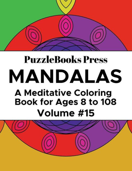PuzzleBooks Press Mandalas - Volume 15