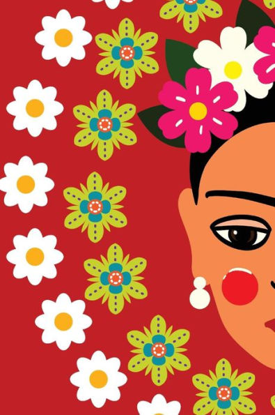 Whimsical Frida Folk Art Journal: Lined, Undated Diary