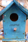 Journal: 6 x 9 Calm Bird House Journal Notebook, Blank Journal with Lines to Write In (Diary, Daily Planner), Ruled White Paper, 110 Durable Lined Pages