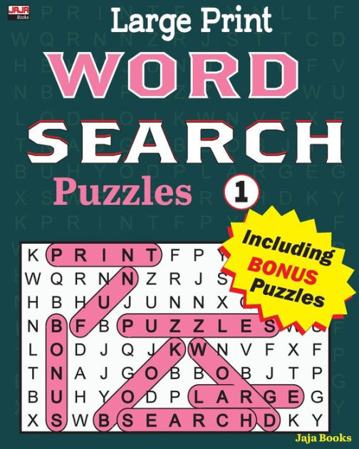 Large Print Word Search Puzzles By Jaja Books Paperback Barnes And Noble®