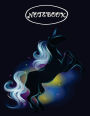 Notebook: Magic unicorn on dark blue cover and Lined pages, Extra large (8.5 x 11) inches, 110 pages, White paper