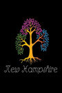 New Hampshire: Tree Of Life NH US State Gift Notebook