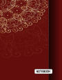 Notebook: Madala On The Red Cover, Extra large (8.5 x 11) inches, 110 pages, White paper, bulletdot36 pages, graph36pages and line38pages