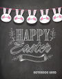 Notebook lined: Garland rabbits: Notebook Journal Diary, 120 pages, 8