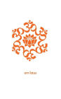 Om Lotus: 108 pages of Journaling Pages to Write In (White / Compact / 5 x 8 Inches)